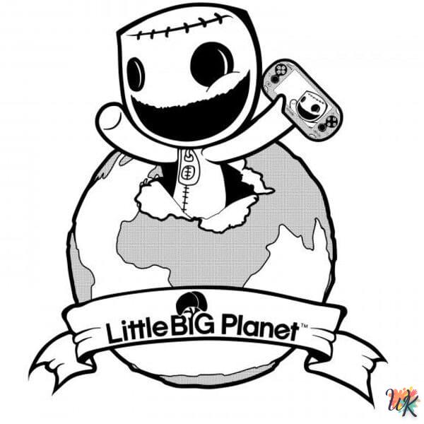 Coloriage LittleBigPlanet 24