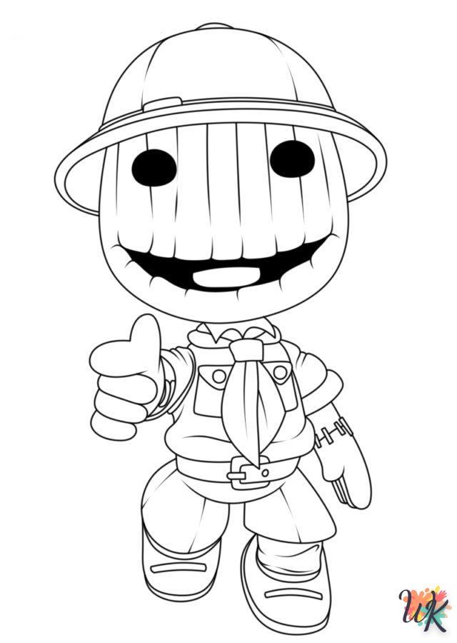 Coloriage LittleBigPlanet 5