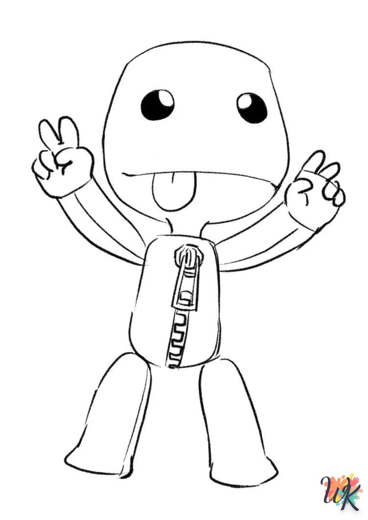 Coloriage LittleBigPlanet 5