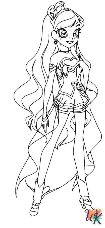 LoliRock coloring page for children aged 6 to print