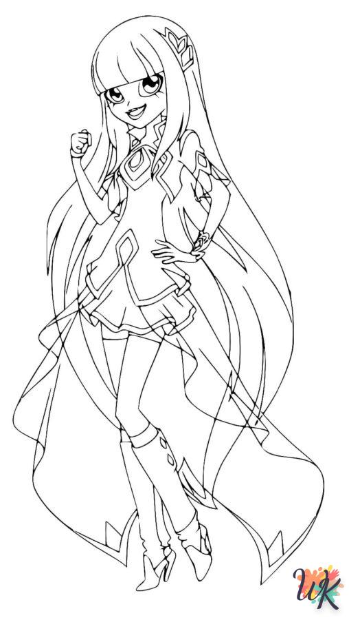 LoliRock coloring page to print for free 1