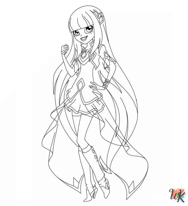 LoliRock animal coloring page for children to print