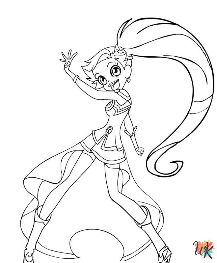 LoliRock coloring online to color