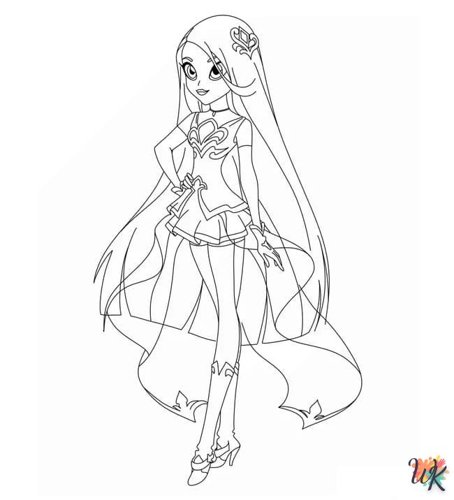 LoliRock coloring page to print for free