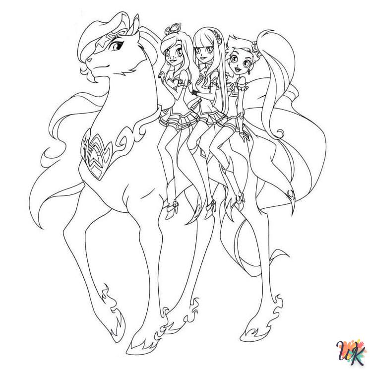 LoliRock coloring page to print