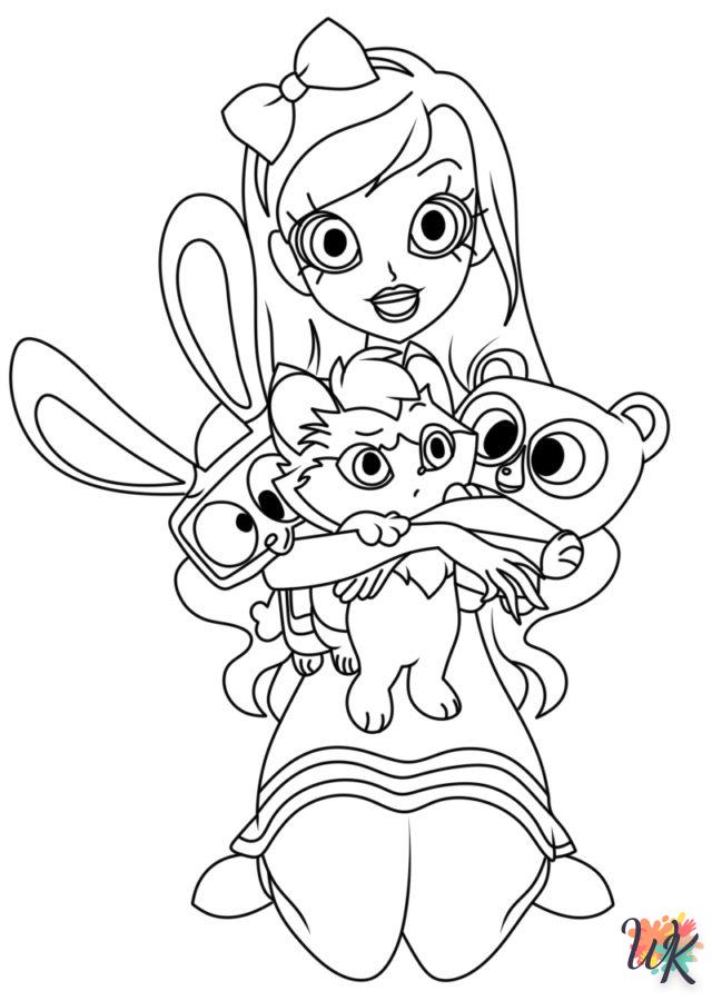 LoliRock coloring page to color online free