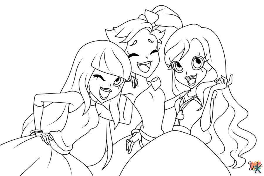 LoliRock animal coloring page for children to print