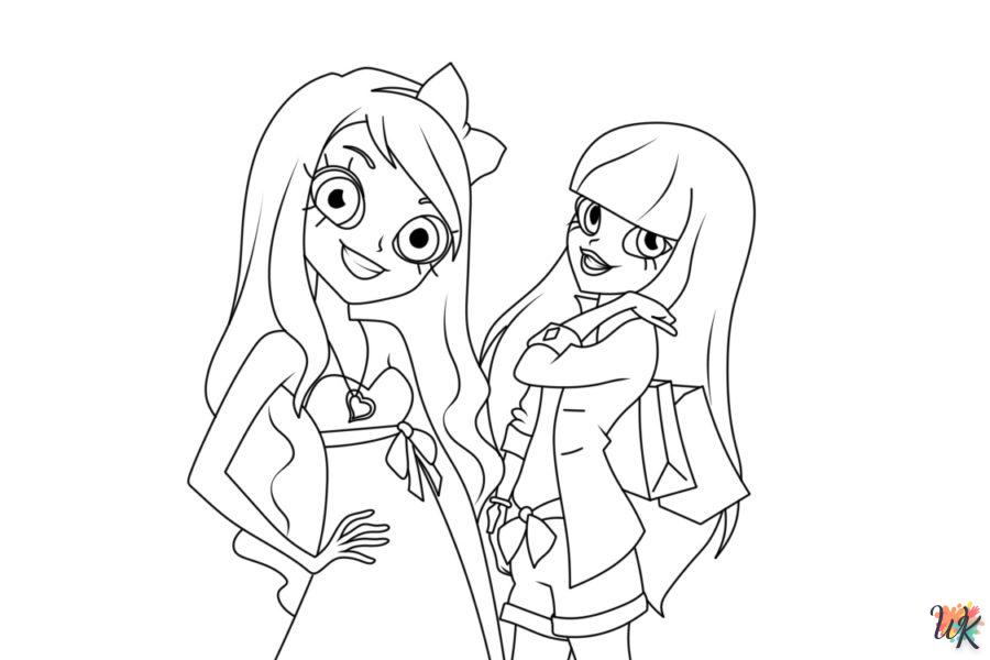 LoliRock coloring page for children to print free