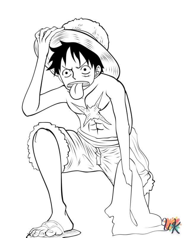 coloriage One Piece  à imprimer pdf gratuit