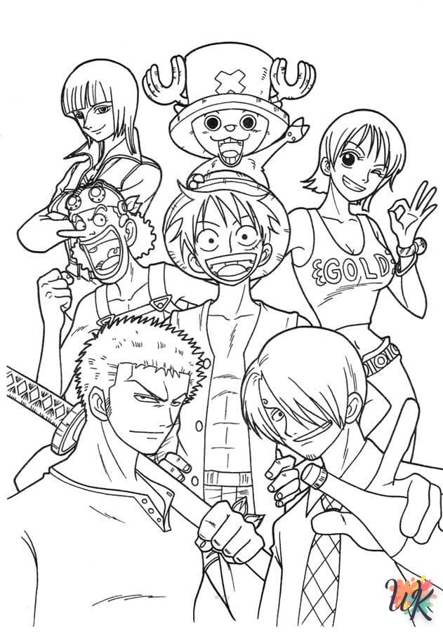 coloriage One Piece  en ligne a colorier 1