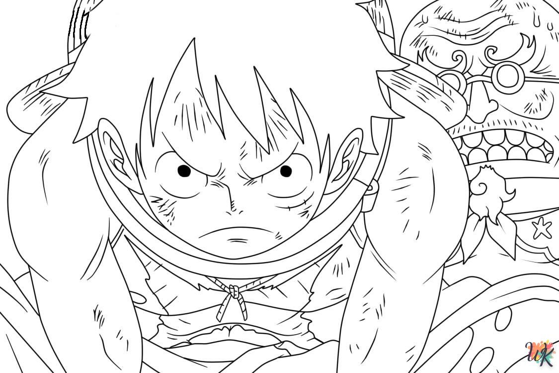 coloriage One Piece  enfant à imprimer 2