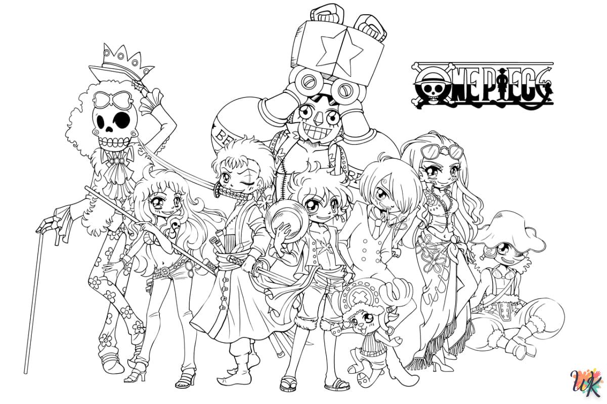 coloriage One Piece  en ligne à imprimer 2