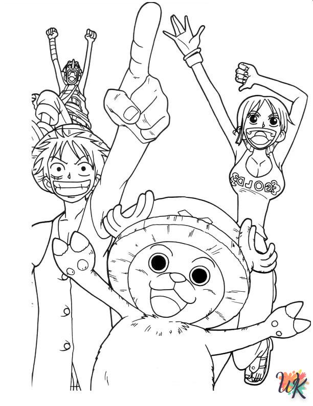 coloriage One Piece  a imprimer enfant 10 ans