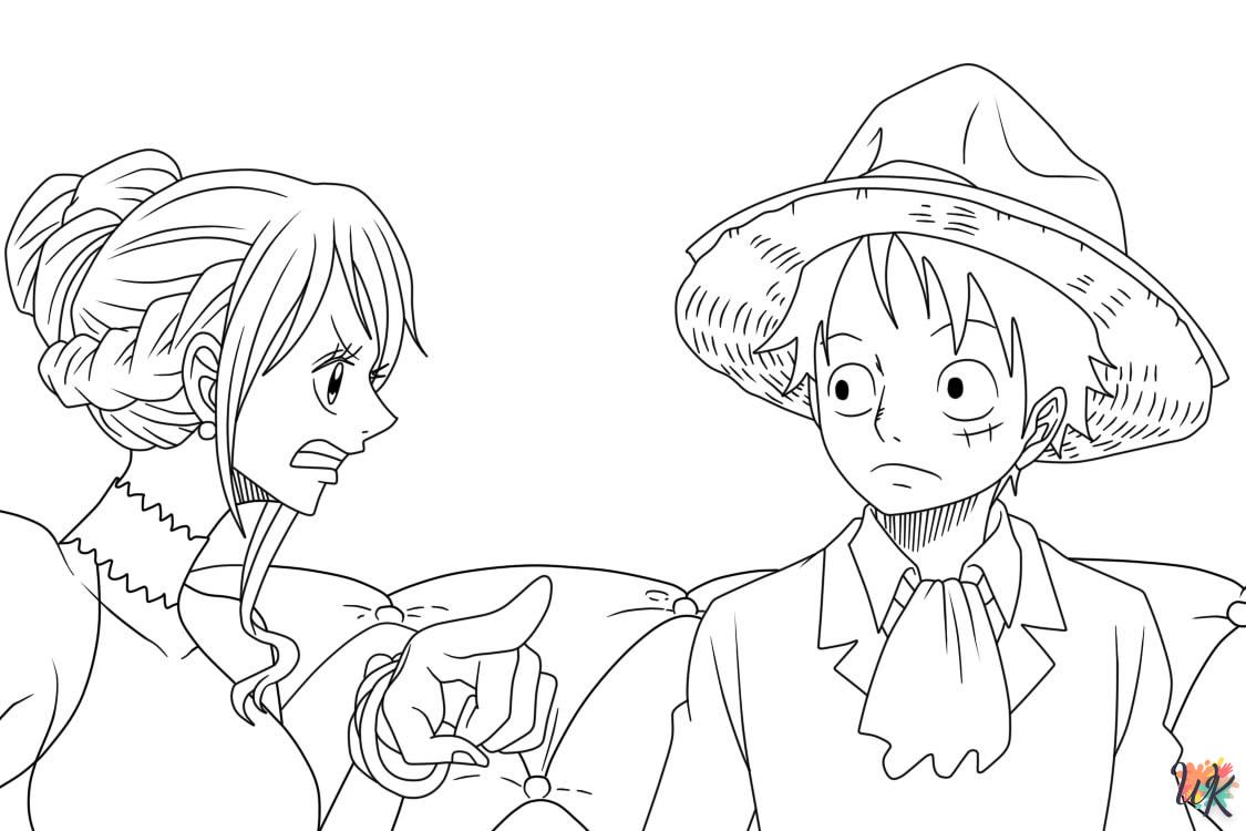 coloriage One Piece  enfant à imprimer