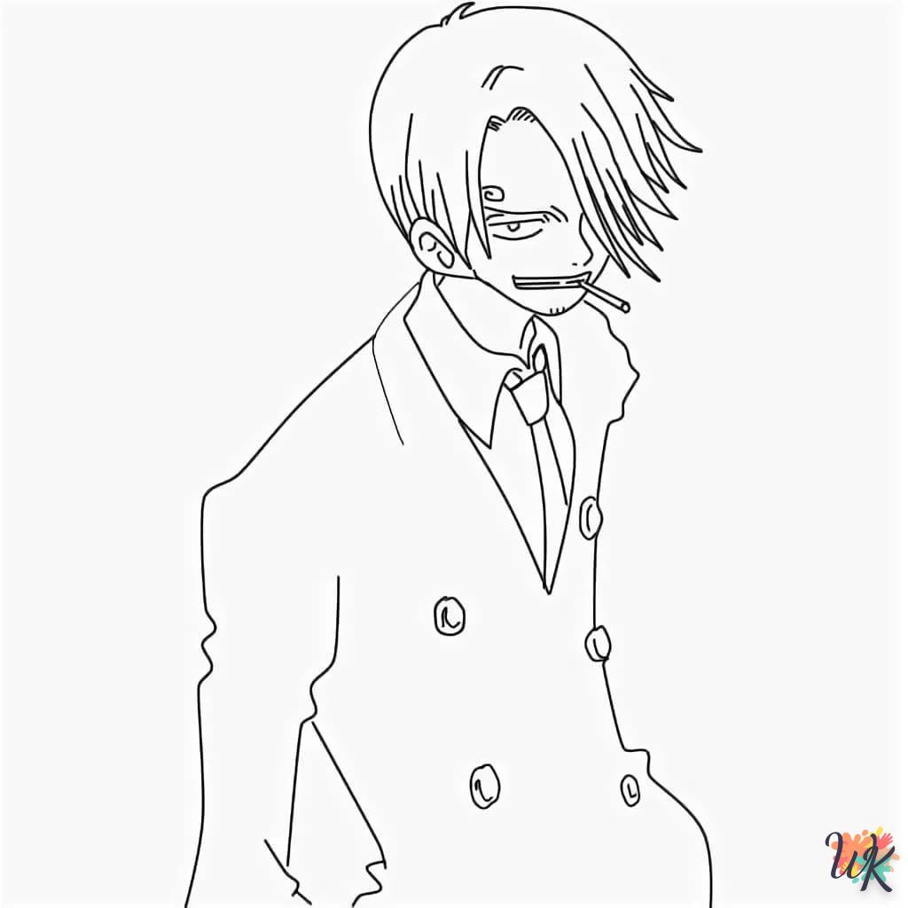 coloriage One Piece  à colorier en ligne gratuit