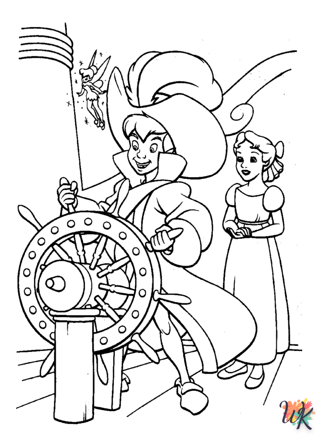 coloriage Peter Pan  à colorier en ligne