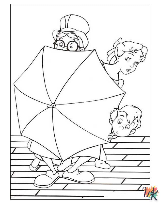 coloriage Peter Pan  enfant a imprimer 1