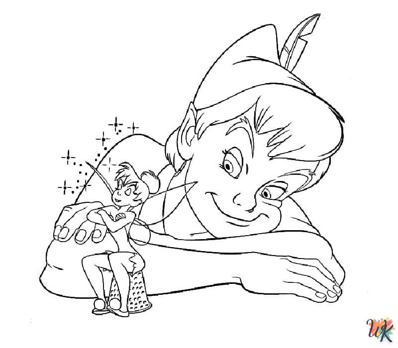 coloriage Peter Pan  magique à faire en ligne