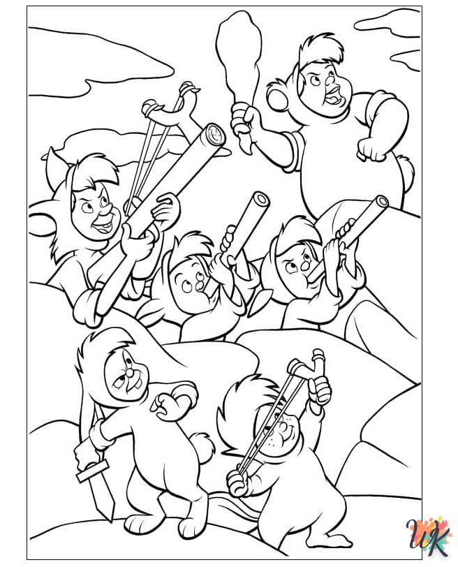 coloriage Peter Pan  a dessiner en ligne