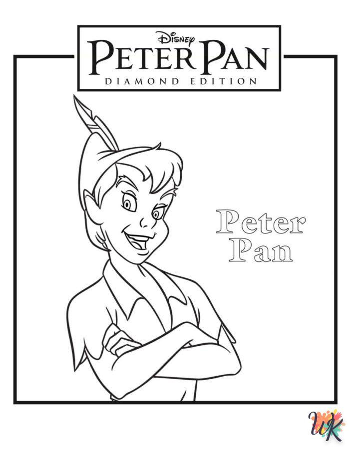 coloriage Peter Pan  de pour enfants 1