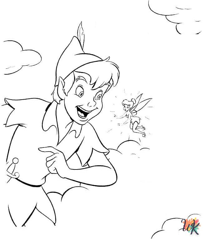 activité coloriage Peter Pan  en ligne 1