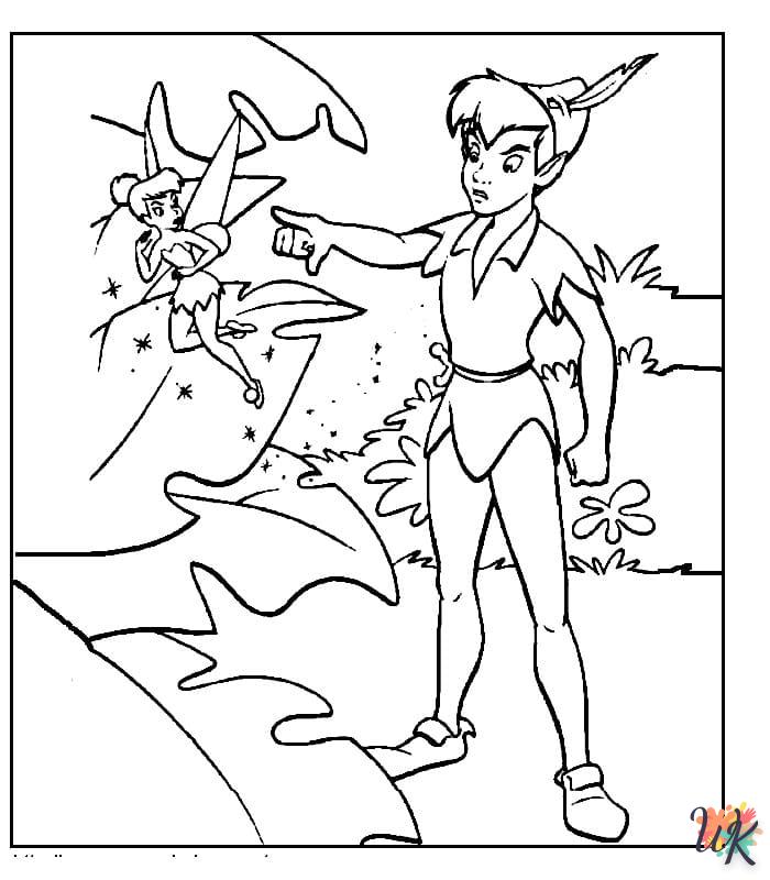 coloriage Peter Pan  en ligne avengers gratuit