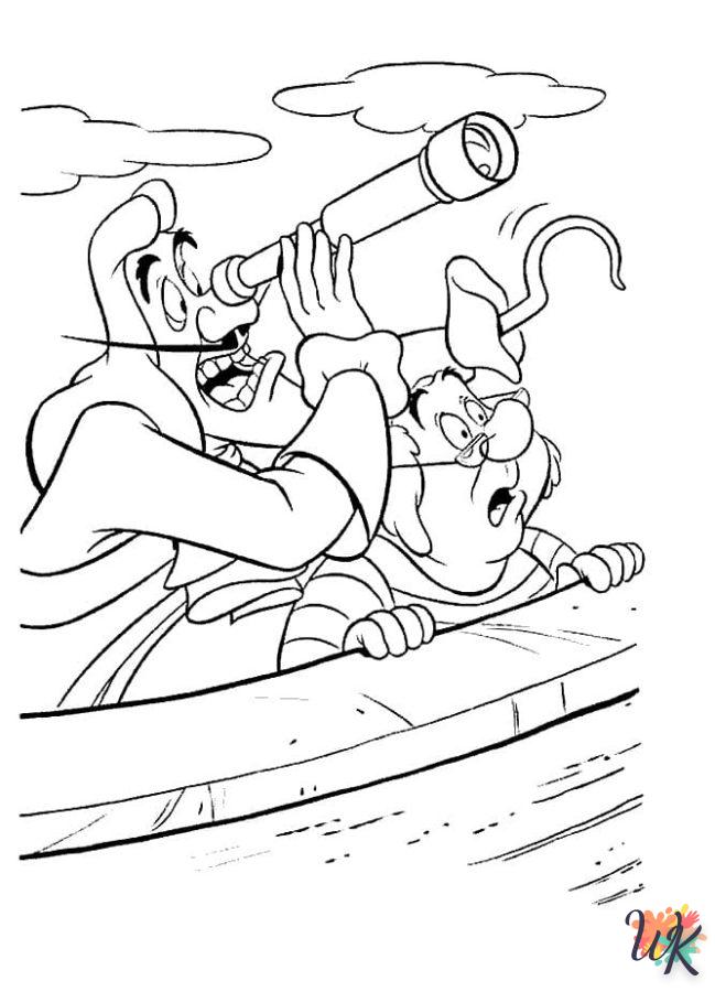 coloriage Peter Pan  à imprimer pdf gratuit 1