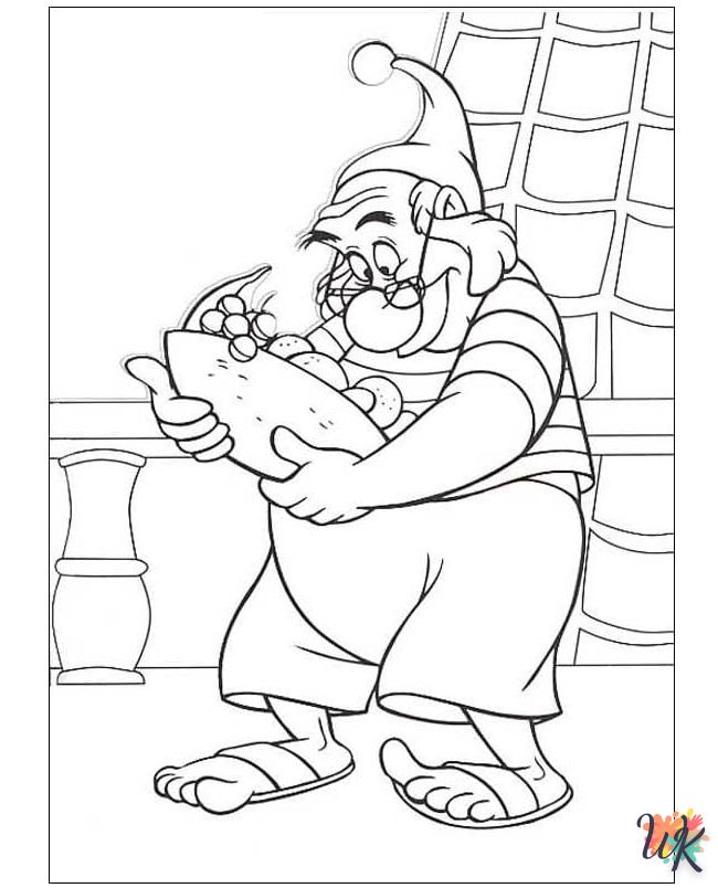 coloriage Peter Pan  à imprimer pour enfant de 12 ans 1