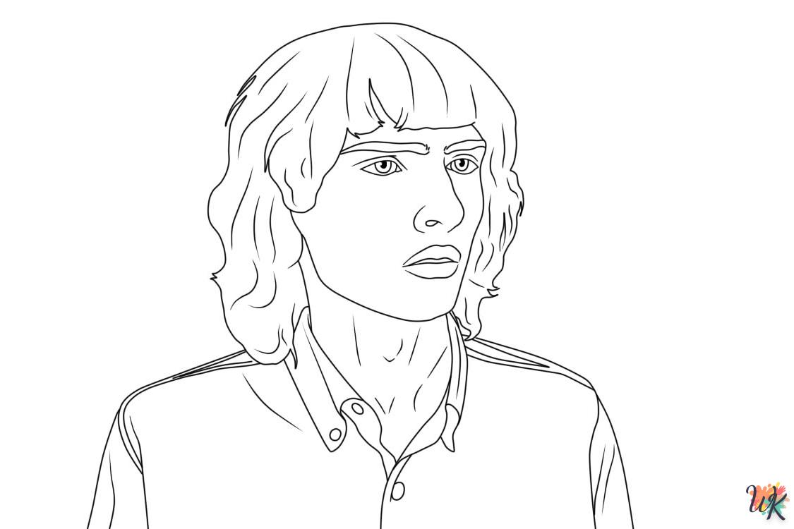 coloriage Stranger Things  gratuit