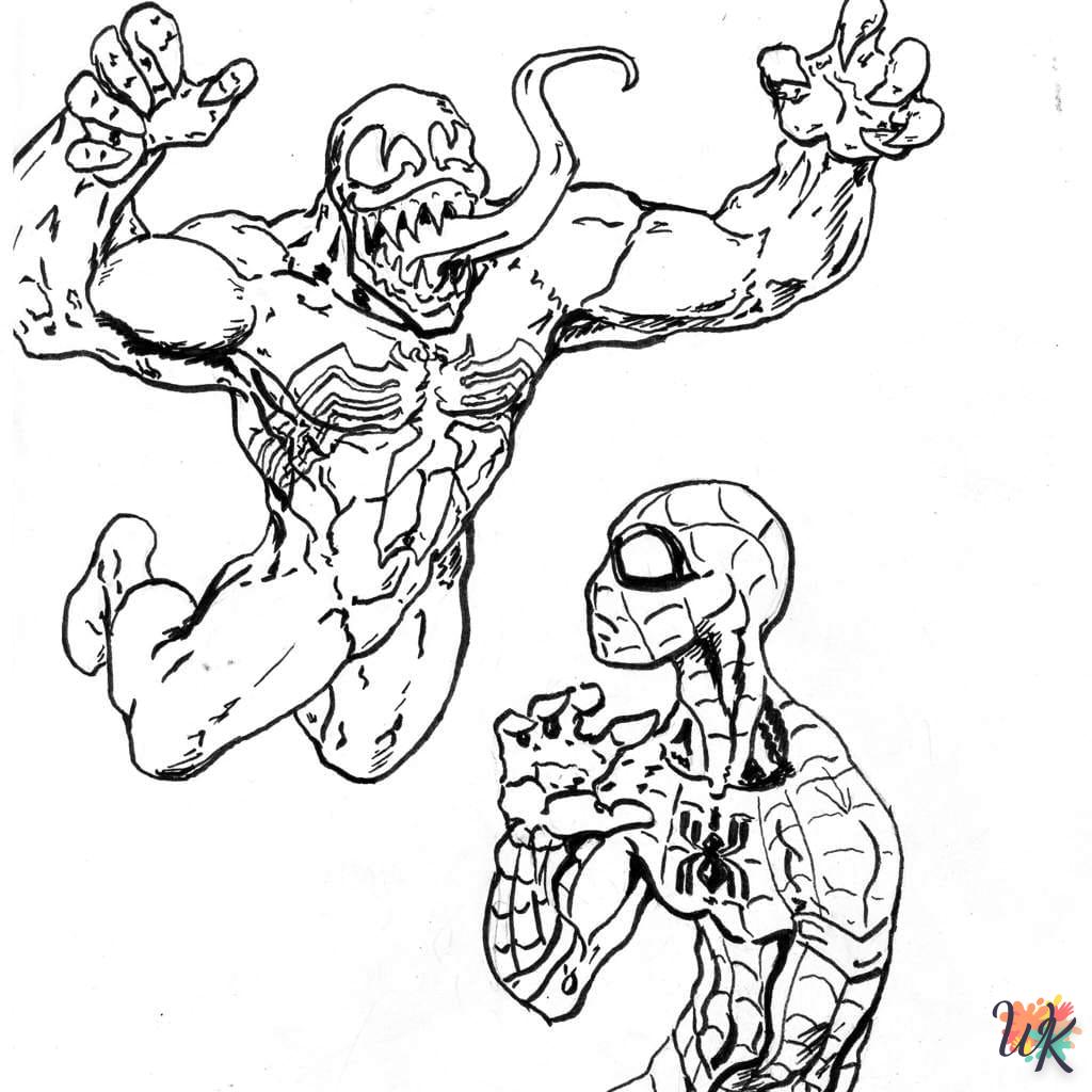 télécharger coloriage Venom  gratuit