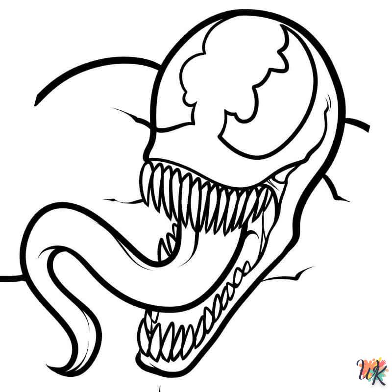 image de coloriage Venom  pour enfant