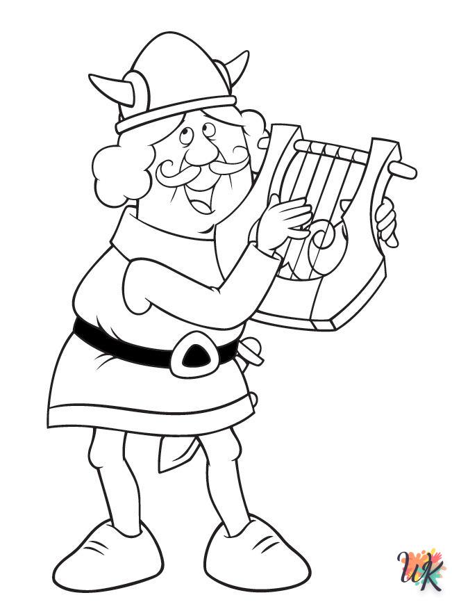 Coloriage Wicky the Viking 1