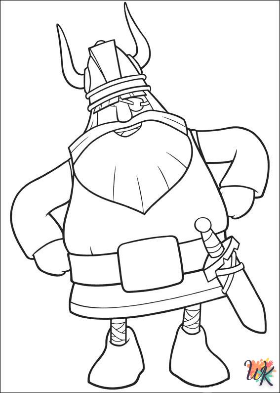Coloriage Wicky the Viking 12