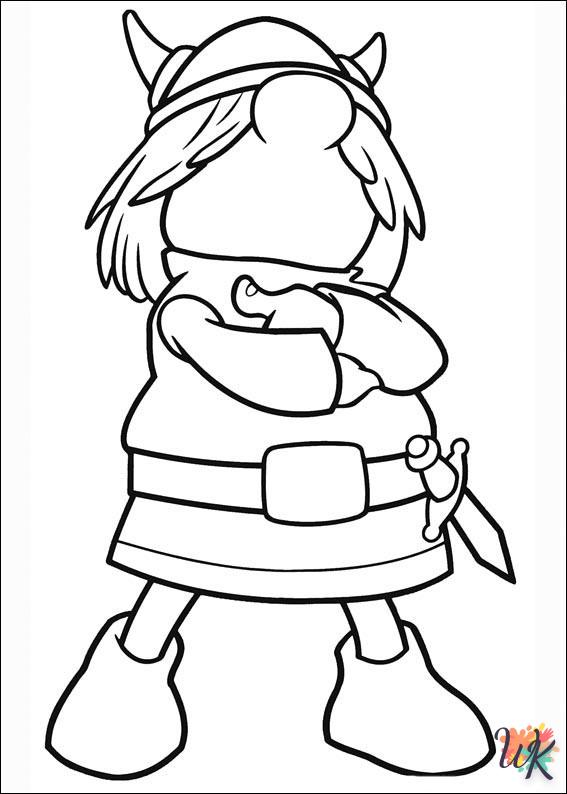 Coloriage Wicky the Viking 16