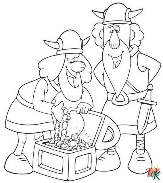 Coloriage Wicky the Viking 20