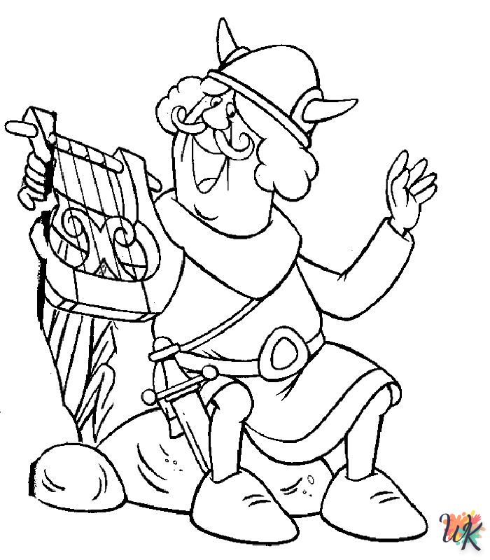 Coloriage Wicky the Viking 21
