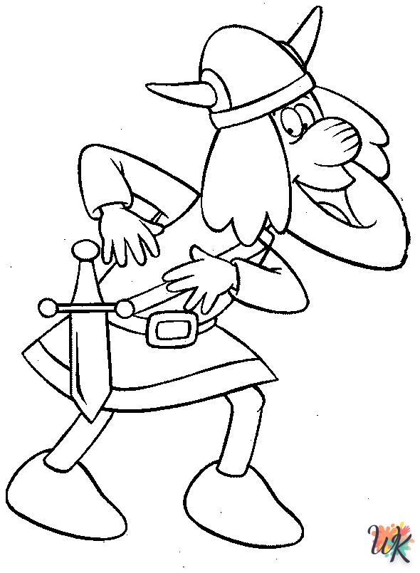 Coloriage Wicky the Viking 29
