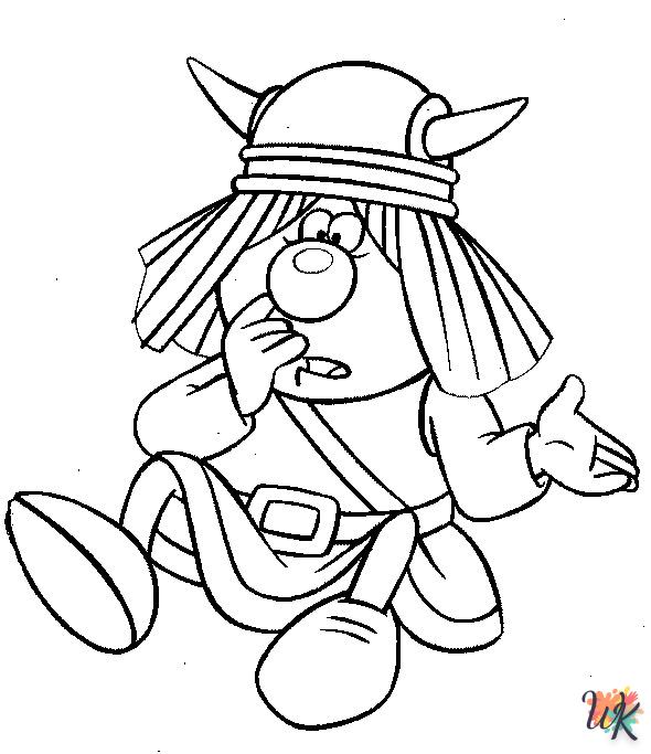 Coloriage Wicky the Viking 30