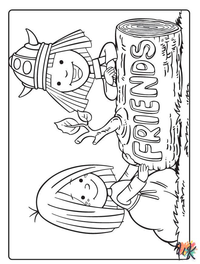 coloriage Vicky the Viking  gratuit pour enfants