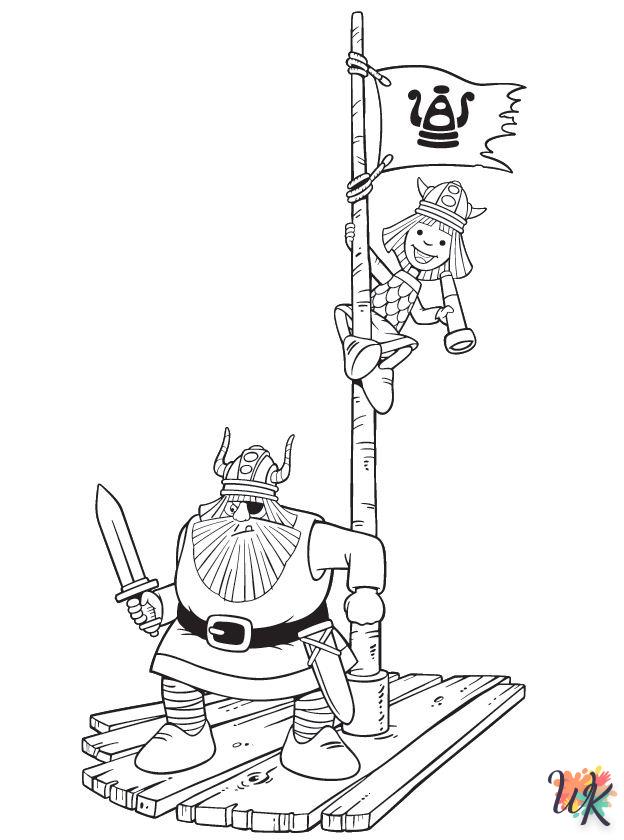 Coloriage Wicky the Viking 32