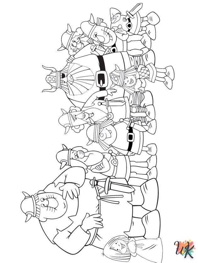 Coloriage Wicky the Viking 35