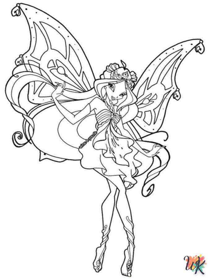 coloriage Winx Club  en ligne gratuit pour 12 ans 1