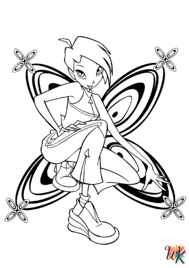 imprimer coloriage Winx Club  gratuit