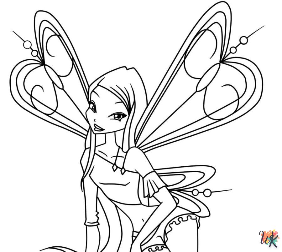 coloriage Winx Club  en ligne