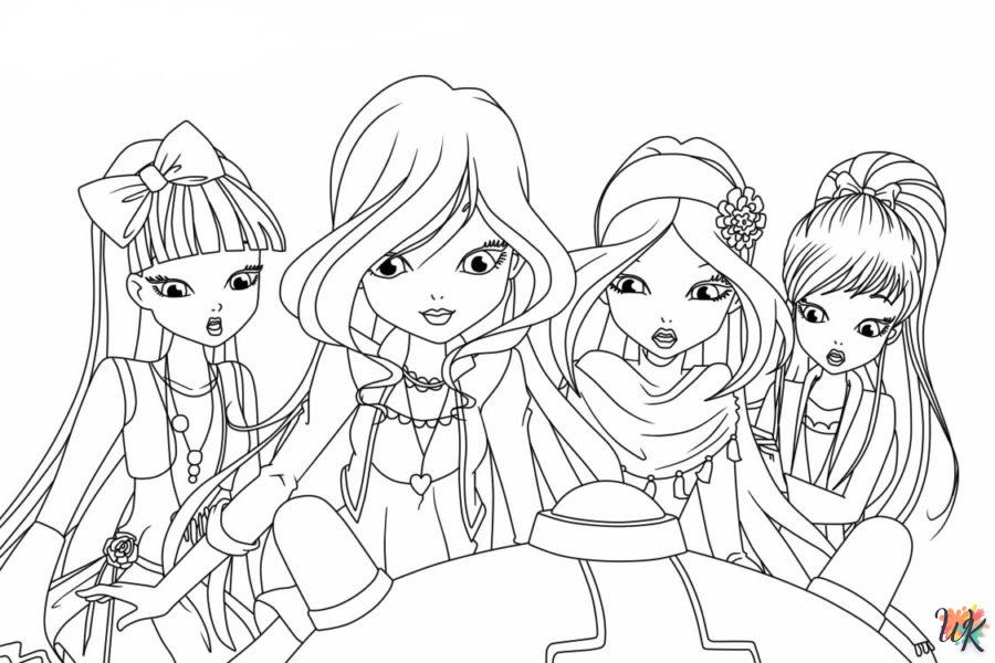 coloriage Winx Club  bebe à imprimer gratuit