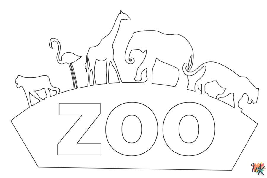 Coloriage Zoo 1