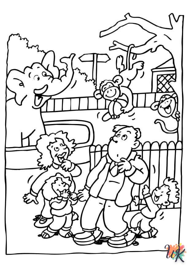 Coloriage Zoo 12