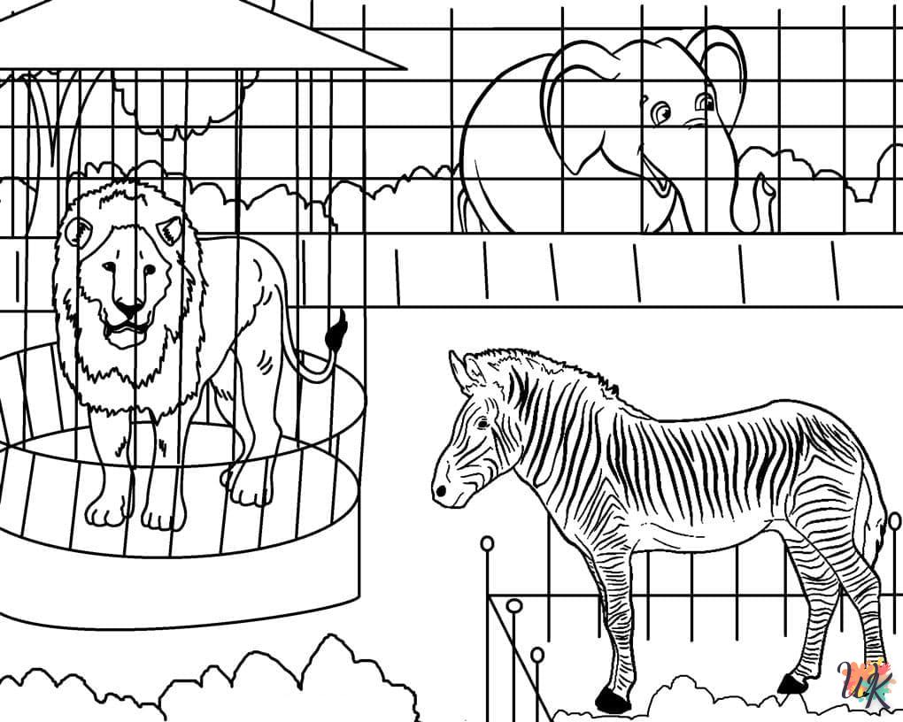Coloriage Zoo 14