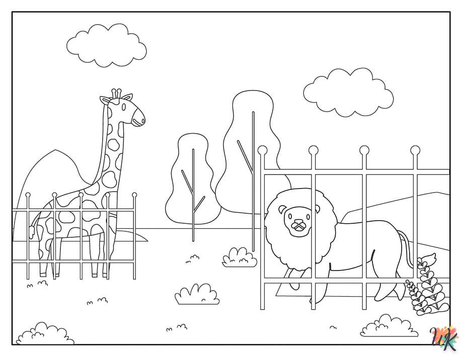 Coloriage Zoo 15