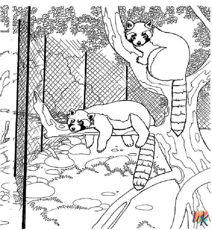 Coloriage Zoo 16